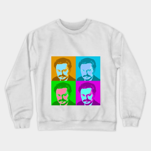 Pop Art - Leon Trotsky Crewneck Sweatshirt by Naves